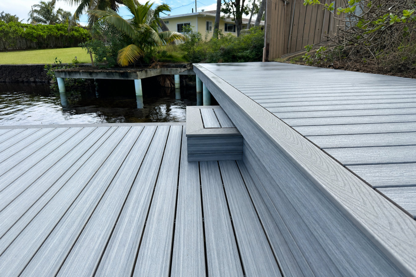 Trex deck installation in La Mesa, CA